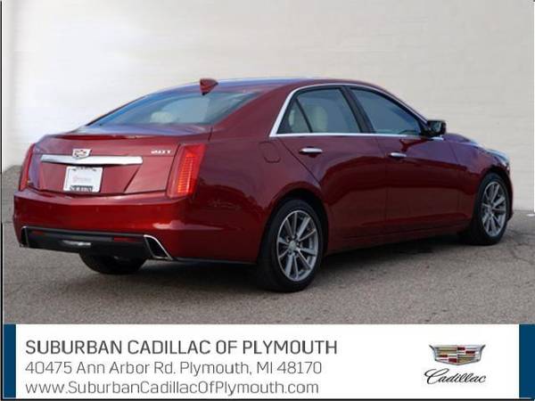 2018 Cadillac CTS sedan 2.0L Turbo Luxury - Cadillac Red - cars &... for sale in Plymouth, MI – photo 5