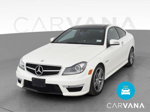 2012 Mercedes-Benz C-Class C 63 AMG Coupe 2D coupe White - FINANCE -... for sale in Sandusky, OH