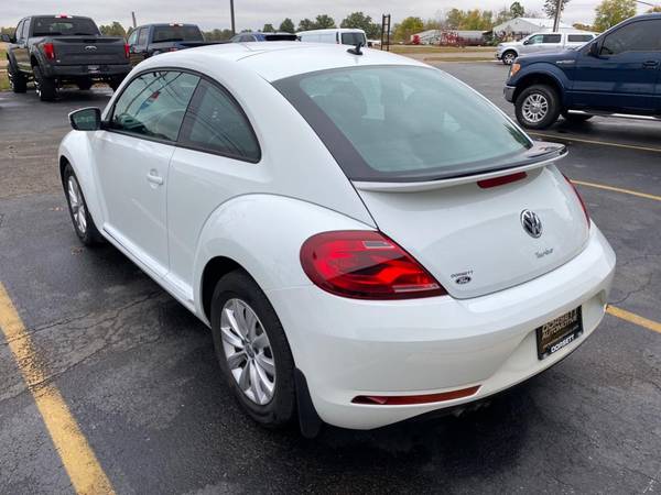 2019 VW Volkswagen Beetle coupe WHITE - cars & trucks - by dealer -... for sale in Terre Haute, IN – photo 4