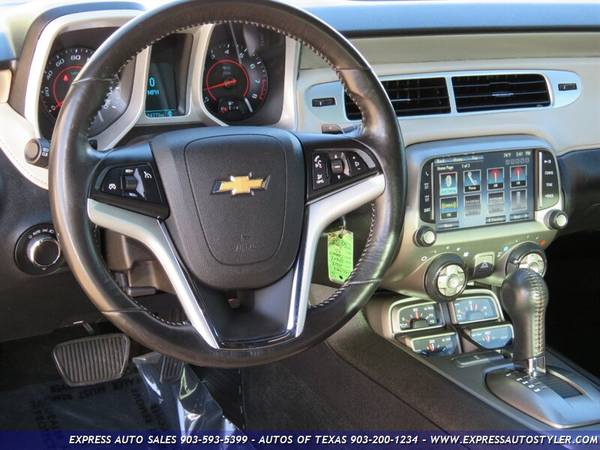 2013 CHEVROLET CAMARO LT/63K MILES/CLEAN CARFAX/ REAR CAM/ WE... for sale in Tyler, TX – photo 22