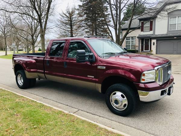 2006 Ford F350 4X4 Super Duty Lariat Dually Diesel - cars & trucks -... for sale in Libertyville, IL – photo 14