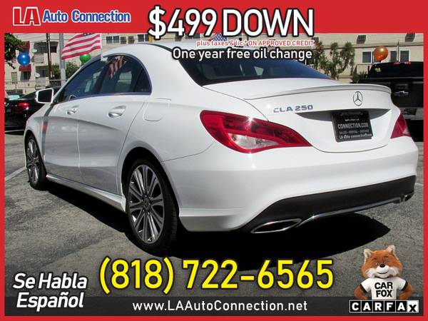 2018 Mercedes-Benz CLA 250 FOR ONLY 502/mo! - - by for sale in Van Nuys, CA – photo 6