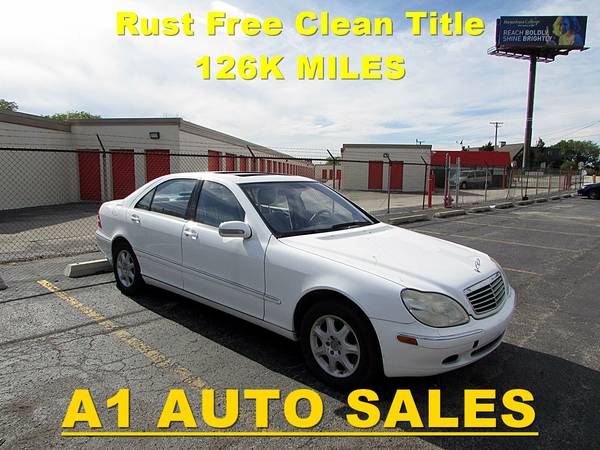 rust free 2001 Mercedes Benz S430 126k miles - - by for sale in Willowbrook, IL – photo 8