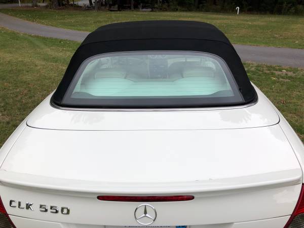 Mercedes CLK 550 AMG White Convertible FAST! for sale in Lunenburg , MA – photo 8