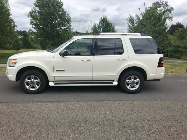 2007 Ford Explorer 4x4 Limited 4dr SUV *CLEAN TITLE (White) for sale in Milwaukie, OR – photo 4