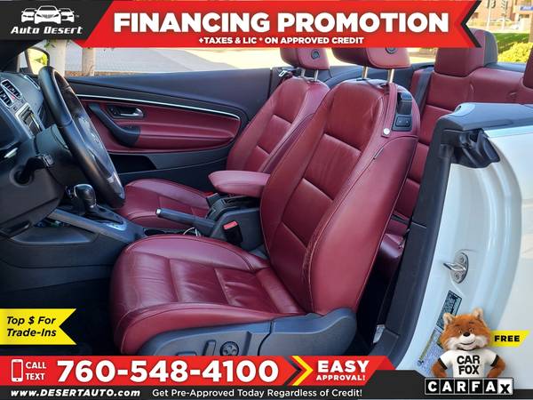 2012 Volkswagen EOS Lux Only $255/mo! Easy Financing! - cars &... for sale in Palm Desert , CA – photo 4