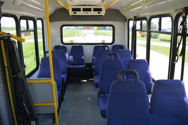 13-18 Passenger Ford Paratransit Shuttle Buses - BOTH GAS & DIESEL -... for sale in Crystal Lake, IL – photo 4