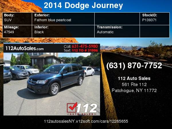 2014 Dodge Journey SXT for sale in Patchogue, NY – photo 23