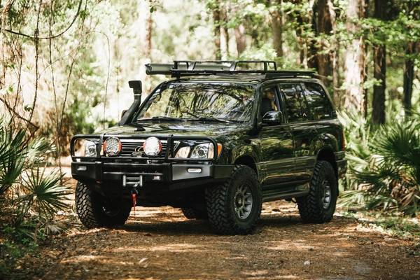 2000 Lexus LX 470 LOW MILES BLACK ONYX CLEAN CARFAX FRESH OFFROAD for sale in Jacksonville, FL – photo 3