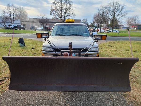 2002 Chevy Silverado plow truck - cars & trucks - by dealer -... for sale in Minneapolis, MN – photo 4