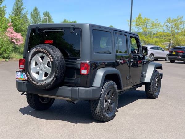 2016 Jeep Wrangler Unlimited Black Clearcoat For Sale GREAT PRICE! for sale in Eugene, OR – photo 6