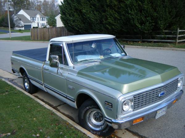 1972 Chevrolet Cheyenne Super Big Block - PROTECTO PLATE - cars & for sale in Washington, District Of Columbia – photo 4