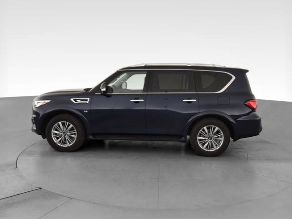 2019 INFINITI QX80 LUXE Sport Utility 4D suv Blue - FINANCE ONLINE -... for sale in Long Beach, CA – photo 5