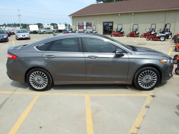2014 Ford Fusion Titanium -Leather Loaded -30+MPG -New Tires & Brakes! for sale in Vinton, IA – photo 6