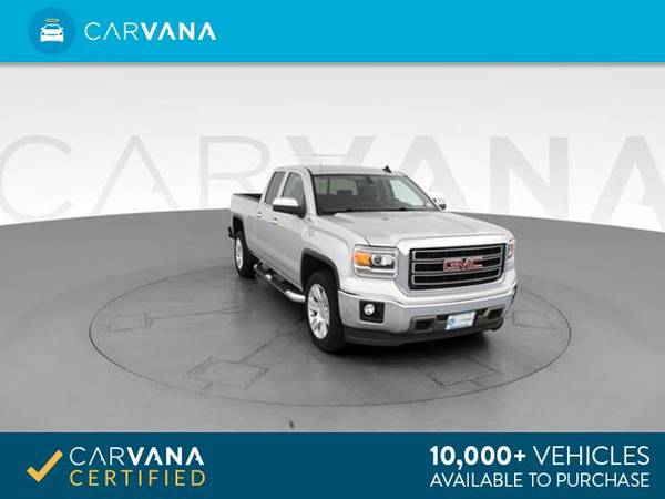 2015 GMC Sierra 1500 Double Cab SLT Pickup 4D 6 1/2 ft pickup Silver - for sale in TAMPA, FL