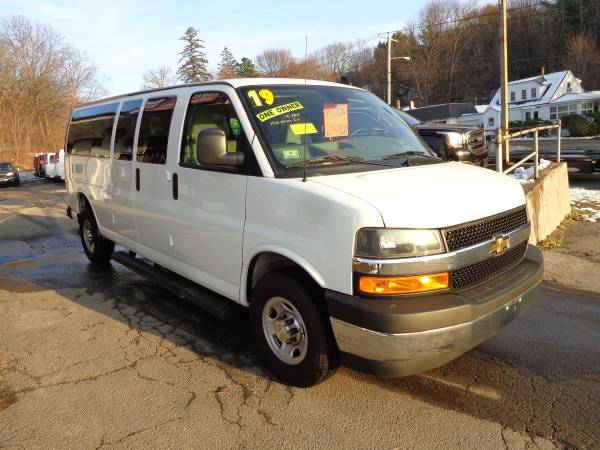 2019 Chevrolet Express LT 3500 Extended Pass Low Miles - cars & for sale in Lunenburg , MA – photo 2
