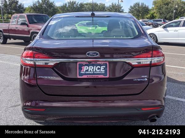 2017 Ford Fusion Hybrid Hybrid SE SKU:HR403055 Sedan - cars & trucks... for sale in Sarasota, FL – photo 7