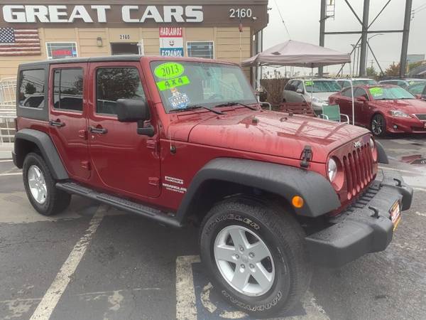 2013 Jeep Wrangler Unlimited Sport 4x4 4dr - Low Miles - 1 Owner -... for sale in Sacramento , CA