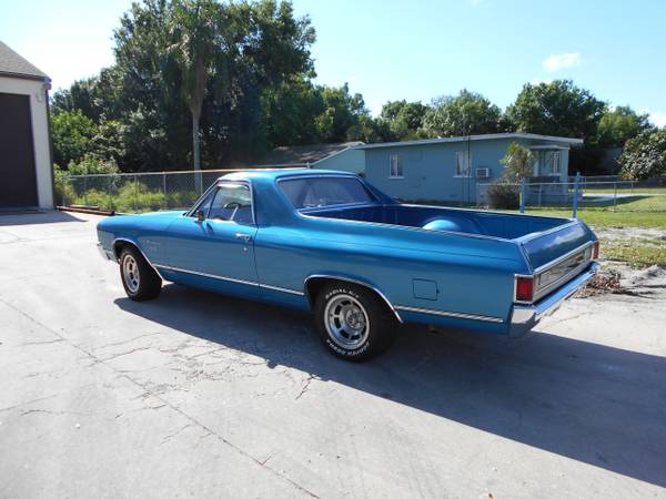 1972 Chevrolet El Camino/Excellent Condition/No Rust/Factory A/C for sale in Palm Bay, FL – photo 3