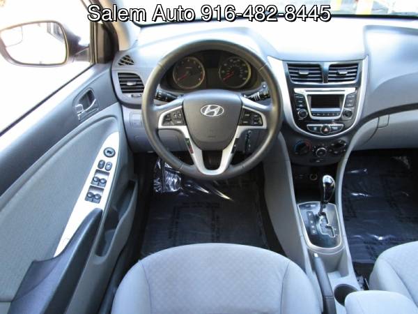 2014 Hyundai ACCENT RECENTLY SMOGGED - BLUETOOTH - GAS SAVER - GREAT for sale in Sacramento, NV – photo 7