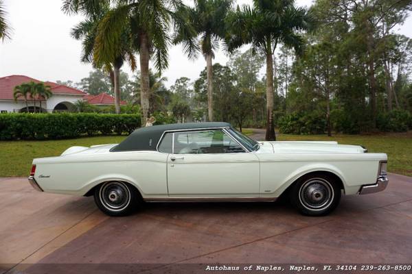 1969 Lincoln Continental Mark III Coupe - 13K Miles, Leather, All Or for sale in Naples, FL – photo 2