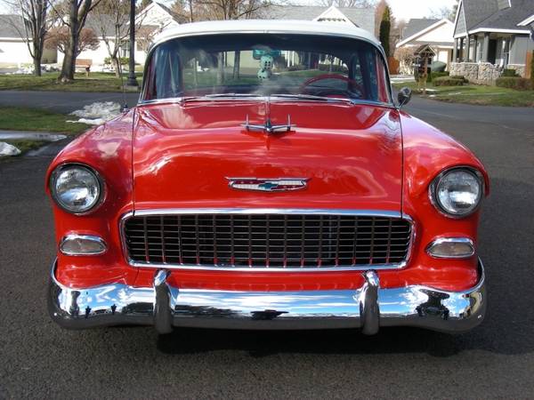 1955 Chevrolet Bel Air 55 2dr Sedan - - by dealer for sale in College Place, CA – photo 4