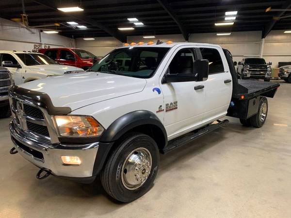 2014 Dodge Ram 5500 4X4 6.7L Cummins Diesel Chassis Flat bed for sale in Houston, TX – photo 2