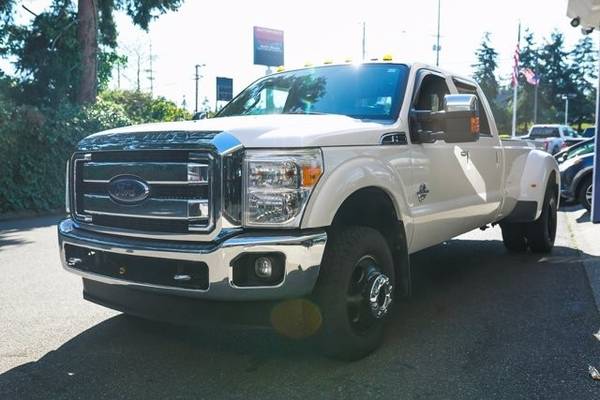 2012 Ford Super Duty F-350 DRW Diesel 4x4 4WD F350 Lariat Truck for sale in Lynnwood, OR – photo 4