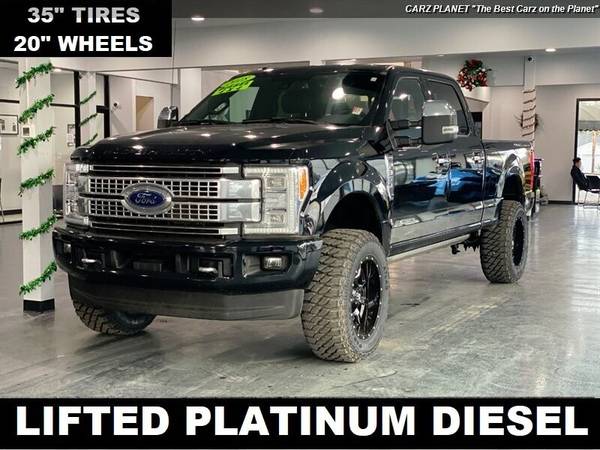 2018 Ford F-350 4x4 Super Duty Platinum LIFTED DIESEL TRUCK 4WD F350... for sale in Gladstone, OR