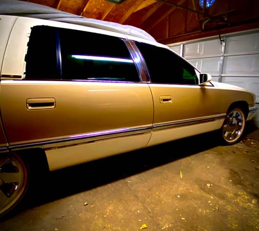 94 Cadillac Deville 17 Vogues & Chrome rims - - by for sale in Indianapolis, IN – photo 6