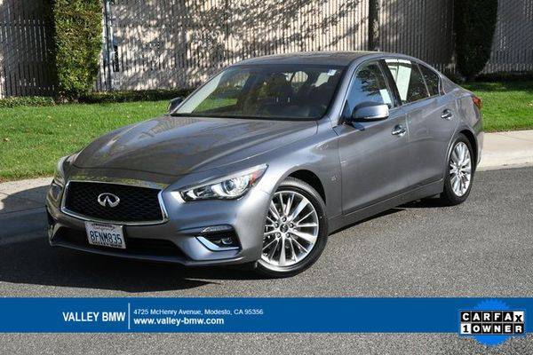 2019 INFINITI Q50 3.0t LUXE - Call or TEXT! Financing Available! for sale in Modesto, CA