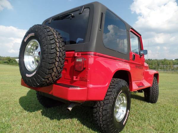 1992 *Jeep* *Wrangler* *2dr Renegade* Red for sale in Johnstown , PA – photo 24