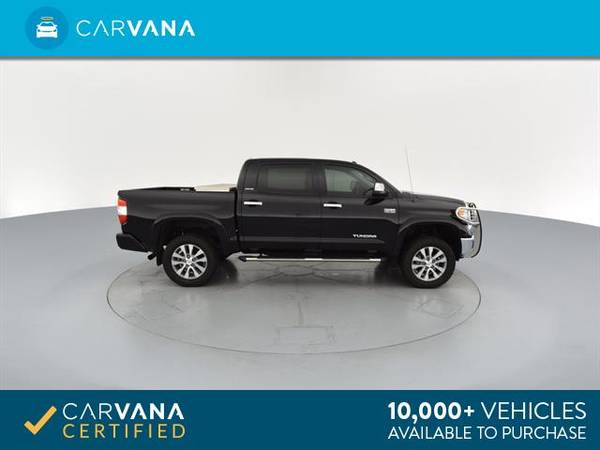 2017 Toyota Tundra CrewMax Limited Pickup 4D 5 1/2 ft pickup Black - for sale in Chicago, IL – photo 10