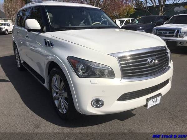 2012 Infiniti QX56 4X4 5 6L V8 400hp 3row seats Clean Car Fax Local for sale in Milwaukee, OR – photo 6
