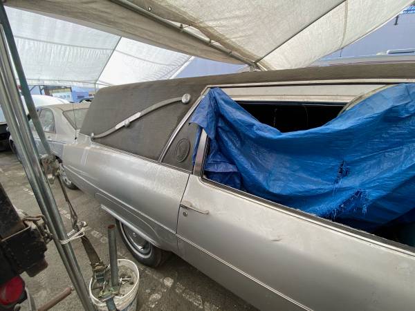 1975 Cadillac Hearse - Classic - testing waters - - by for sale in Los Angeles, CA – photo 10