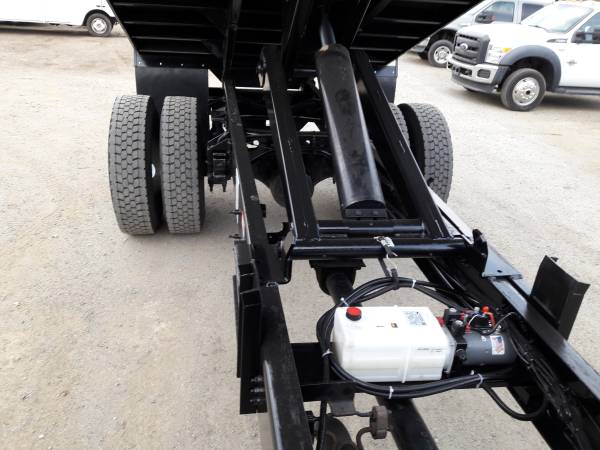 2015 FORD F650 18 FEET DUMP TRUCK 6.8L GAS POWER-NON CDL - cars &... for sale in San Jose, AZ – photo 15