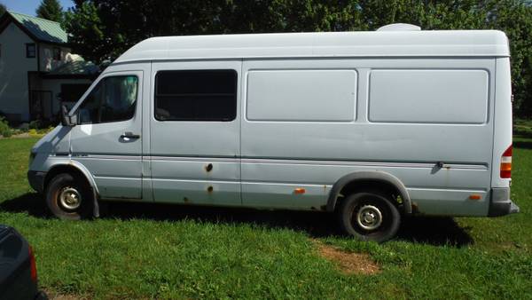 2003 Sprinter van partially converted RV - cars & trucks - by owner... for sale in Williamston, MI