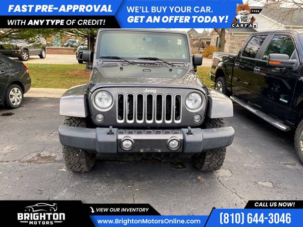 2016 Jeep Wrangler Unlimited Sahara 4WD! FOR ONLY $425/mo! - cars &... for sale in Brighton, MI – photo 3