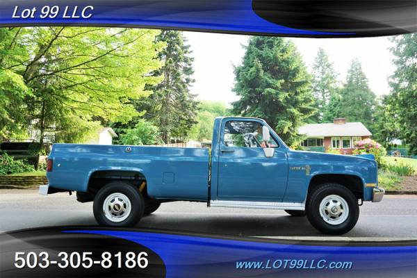 1982 *CHEVROLET* C/K 20 6.5L DIESEL AUTOMATIC 4X4 LONG BED 1 OWNER K20 for sale in Milwaukie, OR – photo 5