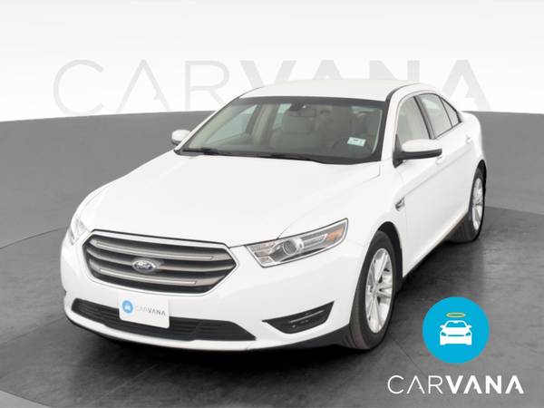 2018 Ford Taurus SEL Sedan 4D sedan White - FINANCE ONLINE - cars &... for sale in Albuquerque, NM