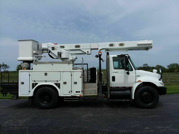 50' 2008 International 4300 Altec Bucket Truck Diesel Material... for sale in Gilberts, IL – photo 8
