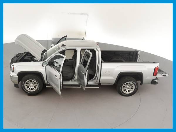 2016 GMC Sierra 1500 Double Cab SLE Pickup 4D 6 1/2 ft pickup Silver for sale in Buffalo, NY – photo 16