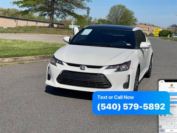 2015 SCION TC Sport Coupe SKYVIEW SUNROOF 750 DOWN/375 A Month for sale in Fredericksburg, VA