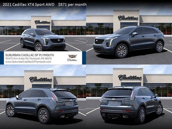 2021 Cadillac XT4 XT 4 XT-4 Sport AWD FOR ONLY 871/mo! - cars & for sale in Plymouth, MI – photo 14