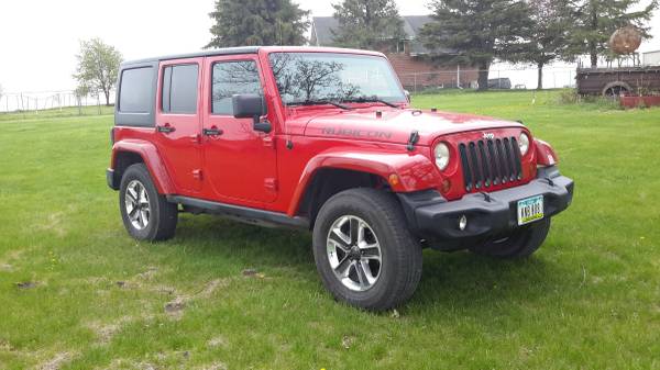 2012 jeep wrangler rubicon, 6 speed manual, red - - by for sale in Hanlontown, IA – photo 6