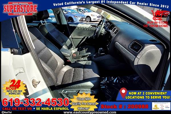 2017 VOLKSWAGEN JETTA 1.4T SE SEDAN-EZ FINANCING-LOW DOWN! - cars &... for sale in El Cajon, CA – photo 6