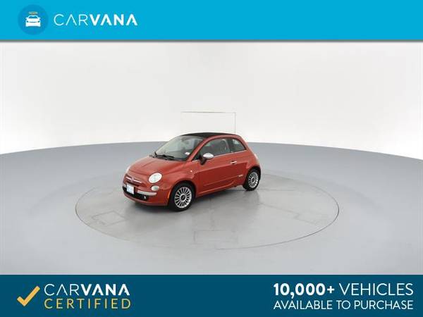 2012 FIAT 500 500C Lounge Convertible 2D Convertible RED - FINANCE for sale in Atlanta, FL – photo 6