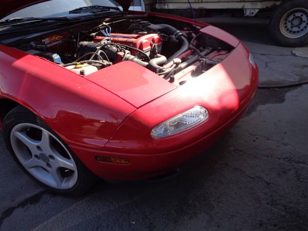 1990 Mazda Miata, hardtop, with supercharge - - by for sale in North Hollywood, CA – photo 3
