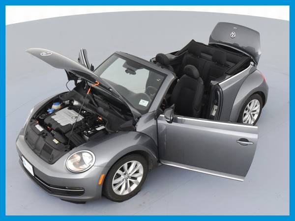 2013 VW Volkswagen Beetle TDI Convertible 2D Convertible Gray for sale in Champlin, MN – photo 15