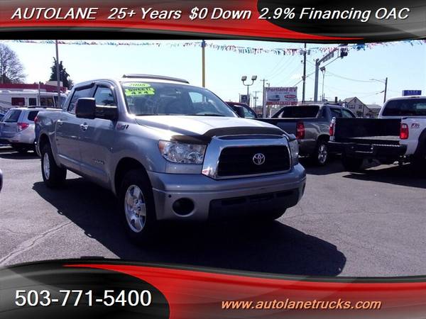 2008 Toyota Tundra 4X4 SR5 CrewMax - - by dealer for sale in Portland, OR – photo 3
